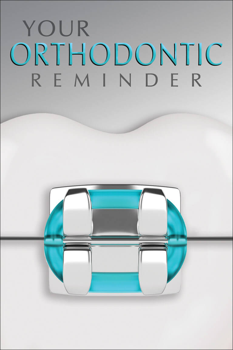 Orthodontic Recall Postcards (ORTHOBIG) Purchase Recall Postcards for