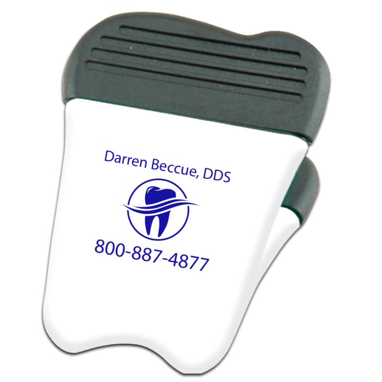 Personalized ToothShaped Clip (TOOTHCLIP) Purchase ToothShaped Clips for Dental Practices